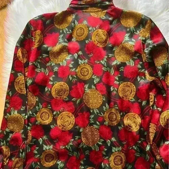 Vintage 80’s Notations Silky Secretary Blouse 8 - Picture 10 of 10